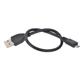 Кабель USB - microUSB 0,25м